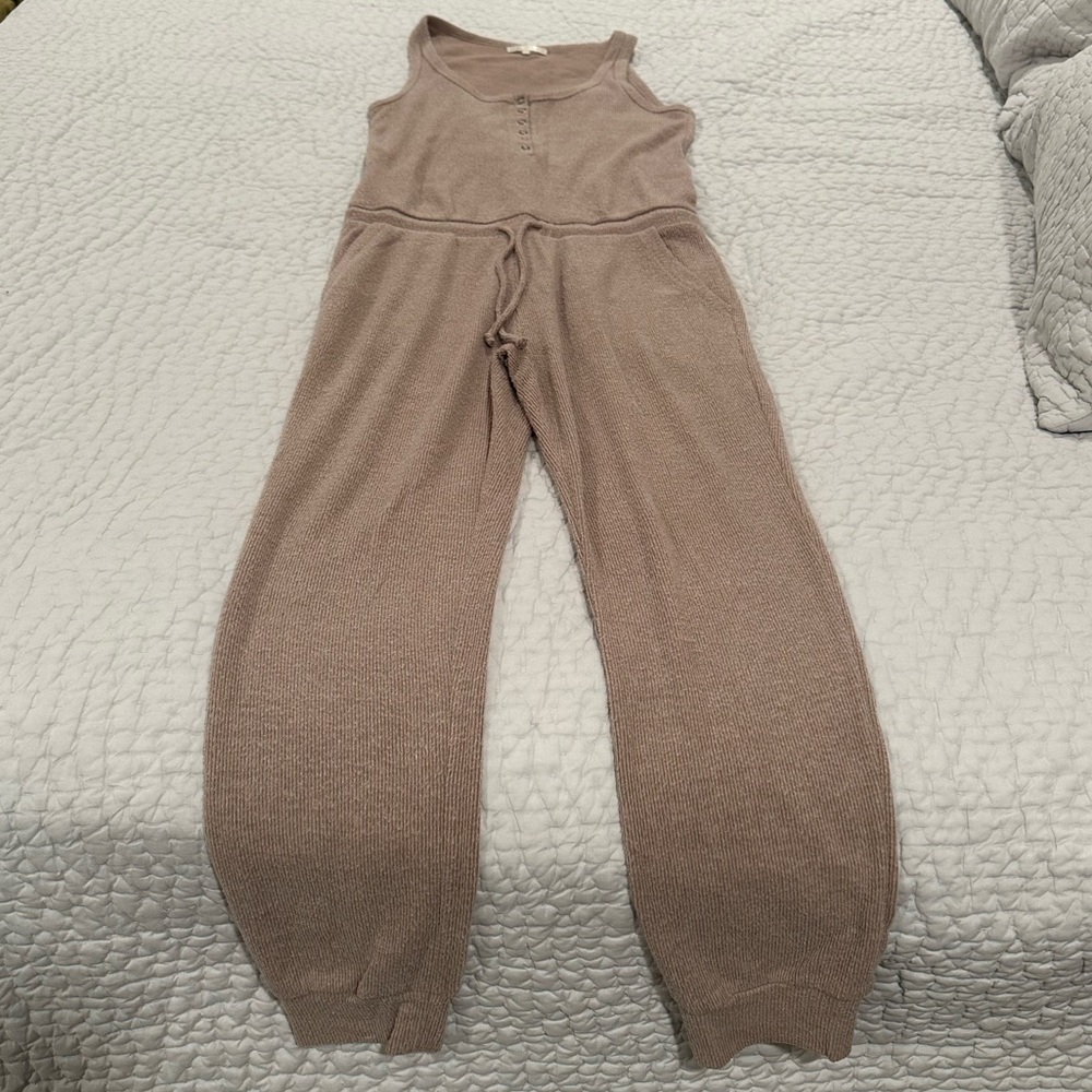 Z Supply knit ribbed jumpsuit S